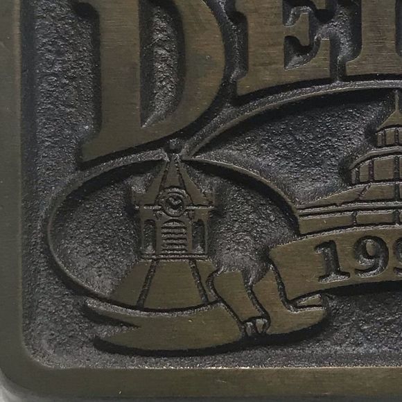 VTG1996 BRASS OPRYLAND HOTEL NASHVILLE BELT BUCKLE - Picture 6 of 8